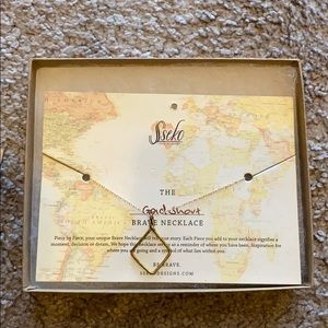 Sseko Gold Short Brave Necklace